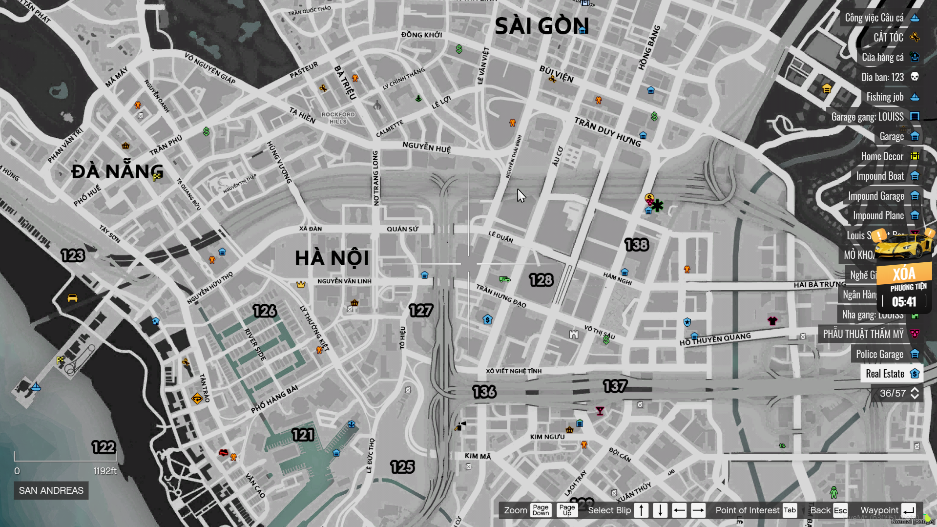 BẢN ĐỒ CHI TIẾT