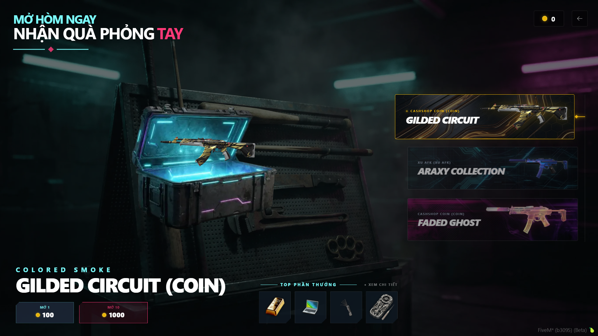 HÒM QUAY GACHA